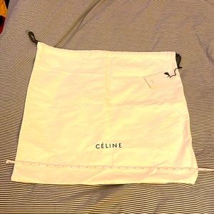 Celine dust bag with tag